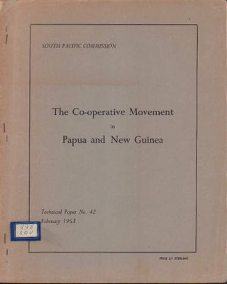 Stock ID #178236 The Co-operative Movement in Papua and New Guinea being a review of the history,...
