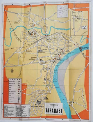 Stock ID #178269 Tourist Map of Varanasi. INDIA - TOURIST MAP