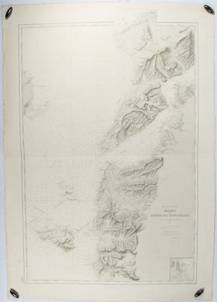 Stock ID #178272 Abords et Entrée des Dardanelles. Mer Mediterranée. GALLIPOLI - ANTIQUE MAP,...