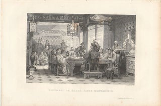 Stock ID #178284 Gastmahl im Hause eines Mandarinen [Banquet in the house of a mandarin]....
