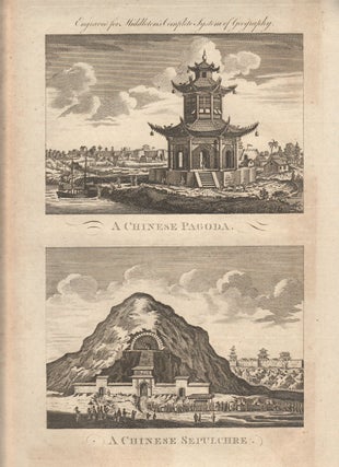 Stock ID #178311 A Chinese Pagoda [and] A Chinese Sepulchre. [caption titles]. CHARLES THEODORE...