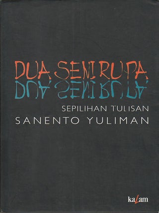 Stock ID #178698 Dua Senirupa. Sepilhan Tulisan Sanento Yuliman. ASIKIN HASAN