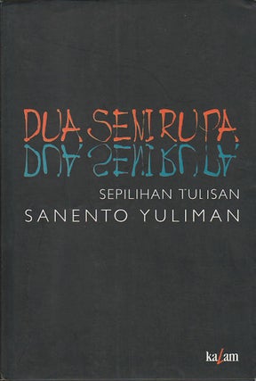 Stock ID #178698 Dua Senirupa. Sepilhan Tulisan Sanento Yuliman. ASIKIN HASAN