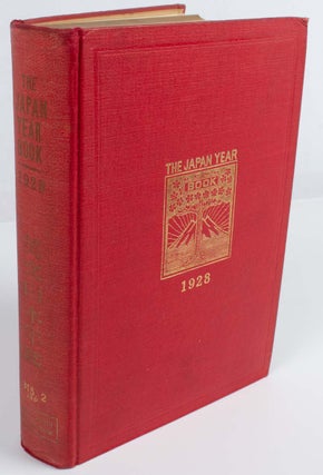 Stock ID #178858 The Japan Year Book. Complete Cyclopedia of General Information and Statistics...