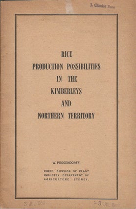 Stock ID #178994 Rice Production Possibilities in the Kimberleys and Northern Territory. W....