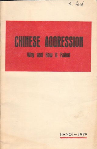 Stock ID #179210 Chinese Aggression. Why and How It Failed. J. THOROVAL.