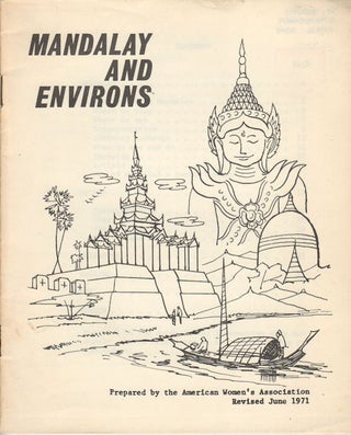 Stock ID #179835 Mandalay and Environs. AMERICAN WOMEN'S ASSOCIATION