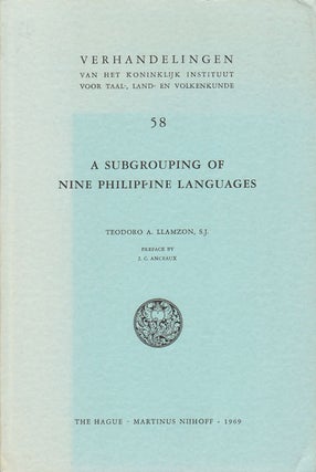 Stock ID #179864 A Subgrouping of Nine Philippine Languages. TEODORO A. LLAMZON