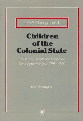 Stock ID #180003 Children of the Colonial State. Population Growth and Economic Development in...