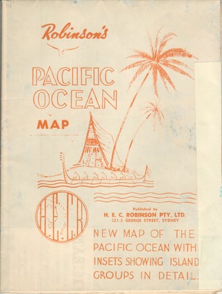 Robinson's Pacific Ocean Mercator's Projection. Map no. 1804 : New Map of the Pacific Ocean with Insets showing Island Groups in Detail.