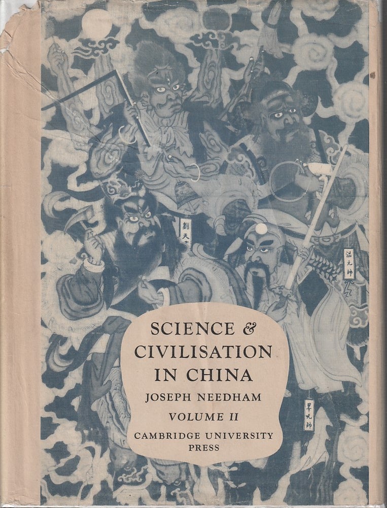 Stock ID #180447 Science and Civilisation in China. Volume 2. History of Scientific Thought. JOSEPH NEEDHAM.