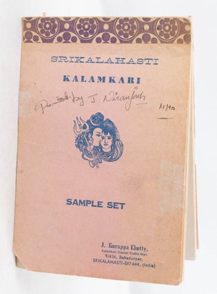 Stock ID #180550 Kalamkari. Sample Set. JONNALAGADDA GURAPPA CHETTY