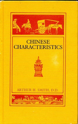 Stock ID #180901 Chinese Characteristics. ARTHUR H. SMITH