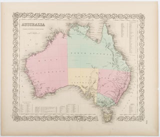 Stock ID #182535 Australia. AUSTRALIA - ANTIQUE MAP