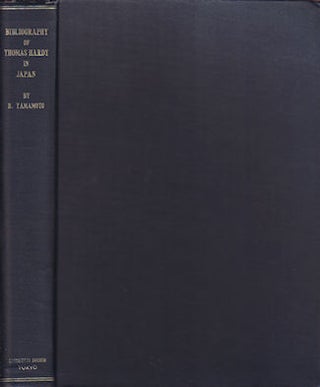 Stock ID #18785 Bibliography of Thomas Hardy in Japan With Reference Books in England and...