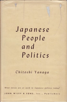 Stock ID #18793 Japanese People and Politics. CHITOSHI YANAGA