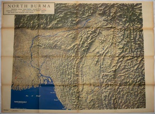 Stock ID #195434 North Burma. Newsmap for the Armed Forces. 239th Week of the War - 121st Week...