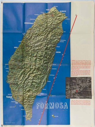 Formosa. Newsmap for the Armed Forces. V-E Day + 14 weeks - 191st Week of U.S. Participation. TAIWAN - FORMOSA - WWII.