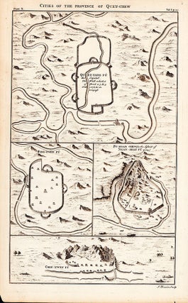 Stock ID #206287 Cities of the Province of Quey-Chew. CHINA - ANTIQUE PRINT, JAMES BASIRE, ENGRAVER