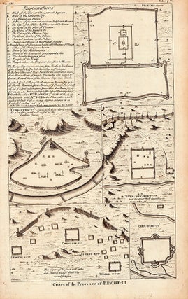 Stock ID #206300 Cities of the Province of Pe-Che-Li. CHINA - ANTIQUE PRINT, JAMES BASIRE, ENGRAVER