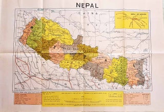 Stock ID #207710 Latest Political Map of Nepal. NEPAL