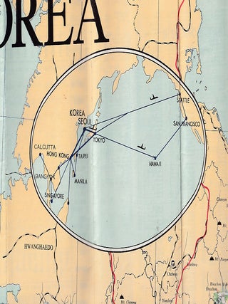 Tourist Map of Korea.
