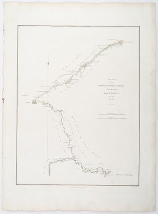 Stock ID #209283 A Sketch of the Pay-ho or White River, and of the Road from Pekin to Geho taken...