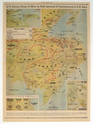 Stock ID #209298 U.S. Forces Grow in War to Halt Spread of Communism in S.E. Asia. VIETNAM WAR -...
