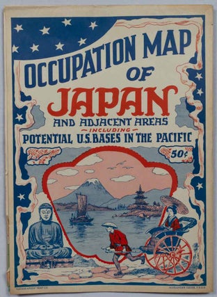 Stock ID #209974 Occupation Map of Japan and Adjacent Areas including Potential U.S. Bases in the...