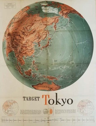 Target Tokyo. Newsmap for the Armed Forces. Monday, October 18, 1943. 214th Week of the War -. JAPAN - WORLD WAR II.