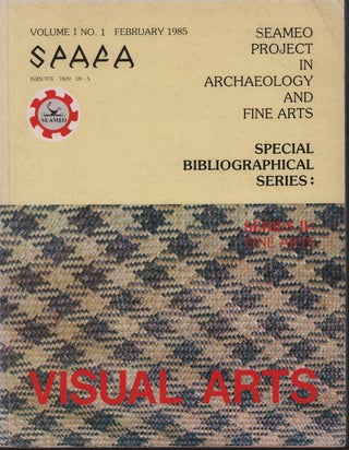 Stock ID #212951 Visual Arts. Special Bibliographical Series. Series II, Volume I, No. 2