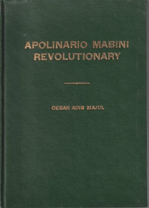 Stock ID #213249 Apolinario Mabini. Revolutionary. CESAR ADIB MAJUL