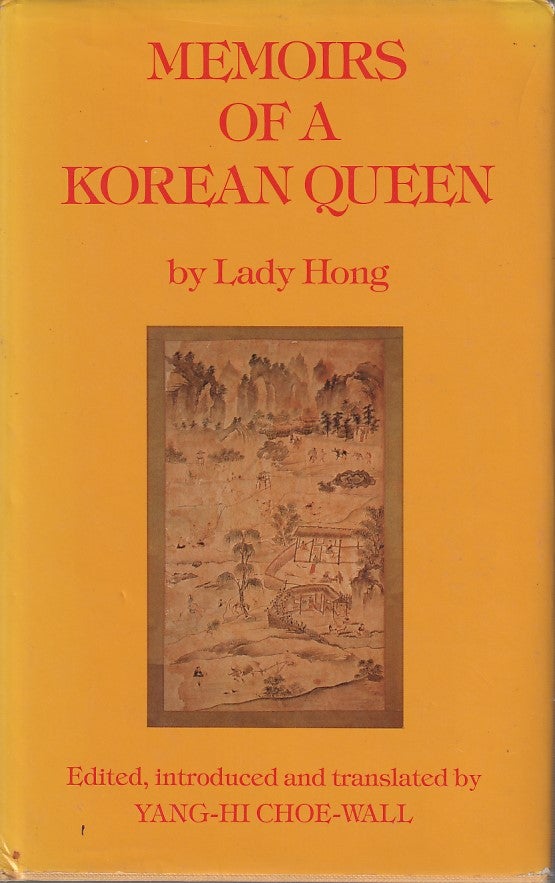 Stock ID #213304 Memoirs of a Korean Queen. LADY HONG.