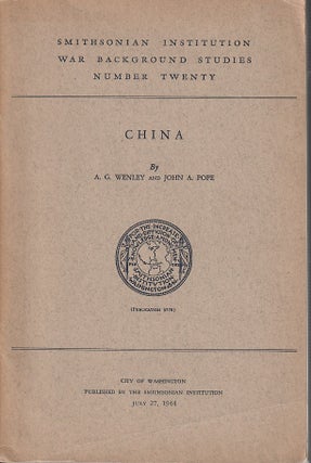Stock ID #213609 China. A. G. AND JOHN A. POPE WENLEY