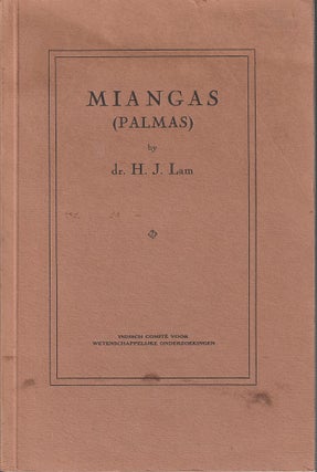 Stock ID #213911 Miangas (Palmas). Scattered Annotations, Made And Collected By H. J. Lam. HERMAN...