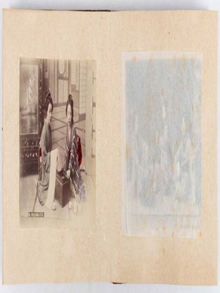 Japanese Handcoloured Photographs.