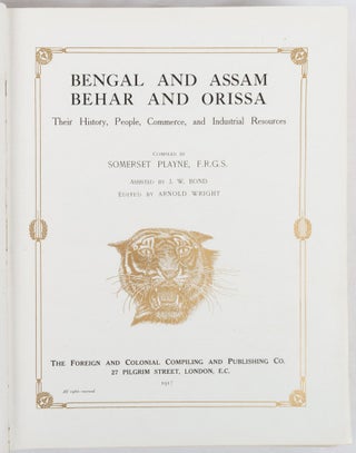 Bengal and Assam, Behar and Orissa: Their History, People, Commerce, and Industrial Resources.