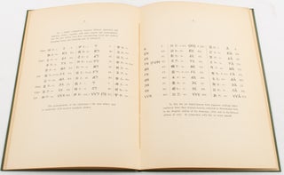 Novae Literar Asiae Orientalis. A New Alphabet for China and Japan.