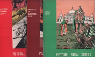 Stock ID #214619 Pictorial Social Studies - Three Asia Related 1960s Educational Texts. 1960S...