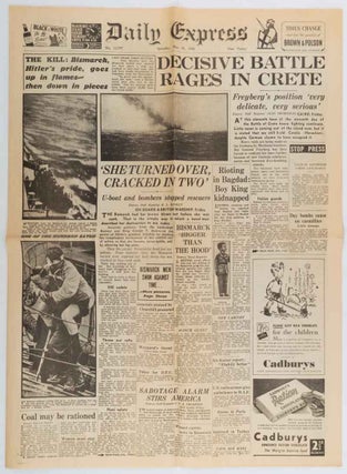 Stock ID #214662 [Sinking of the Bismarck, Battle of Crete, Fall of Iraq's al-Gaylani...