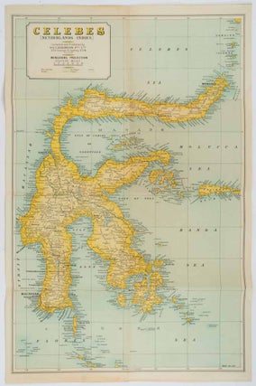 Celebes (Netherlands Indies) Compiled & Published by H.E. C. Robinson. PRE-WWII MAP OF SULAWESI.