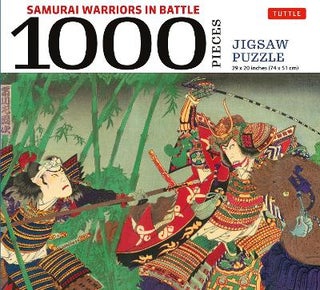 Stock ID #214923 Samurai Warriors in Battle. 1000 Pieces. TUTTLE, TOYOHARA KUNICHIKA