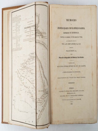 Stock ID #215542 Memoirs of Zehir-Ed-Din Muhammed Baber Emperor of Hindustan, Written by Himself,...