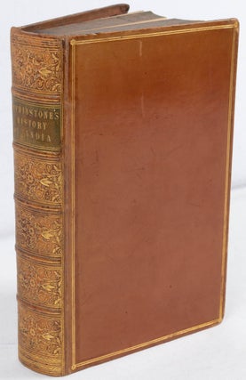 Stock ID #215639 The History of India. The Hindu and Mahometan Periods. MOUNTSTUART ELPHINSTONE
