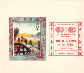 Stock ID #215709 Thé de la Chine at des Indes. 1890S TEA EPHEMERA