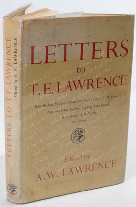 Letters to T.E. Lawrence. LAWRENCE A. W.