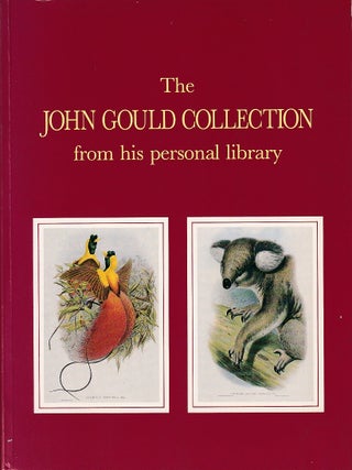 Stock ID #215887 The John Gould Collection from his Personal Library. JOHN GOULD