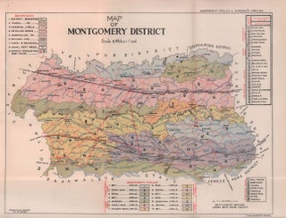 Stock ID #215892 Punjab District Gazetteers. Montgomery District, Part A. F. B. WACE, I. C. S.,...