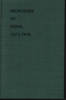 Stock ID #215990 Some Memories Grave and Gay of Forty-One Years in India. 1873-1914. A P. C J