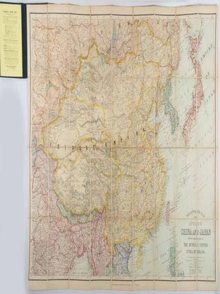 Stanford's Map of the Empires of China and Japan with the Adjacent Parts of the Russian. MAP OF EAST ASIA -.